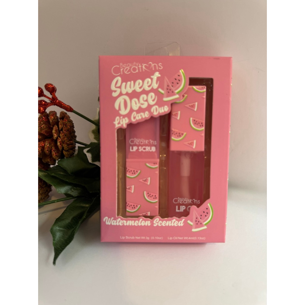 Women's Beauty Creations Watermelon Scented Lip Care Duo One Size Pink
